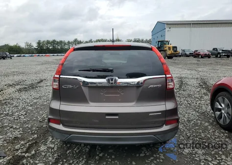 2016 Honda Cr-V Se из США, поврежденный, VIN 5J6RM4H4XGL073986